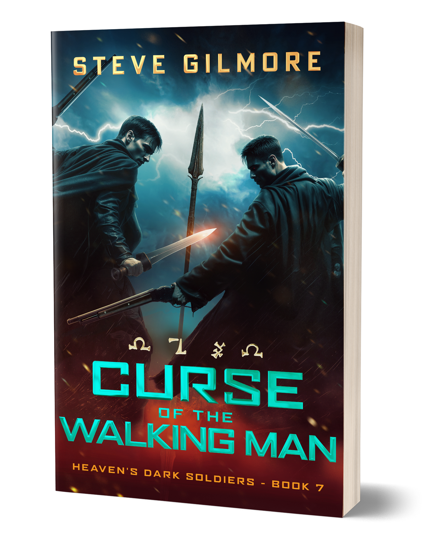 Curse of the Walking Man (Book 7 of Heaven's Dark Soldiers) - Signed Paperback