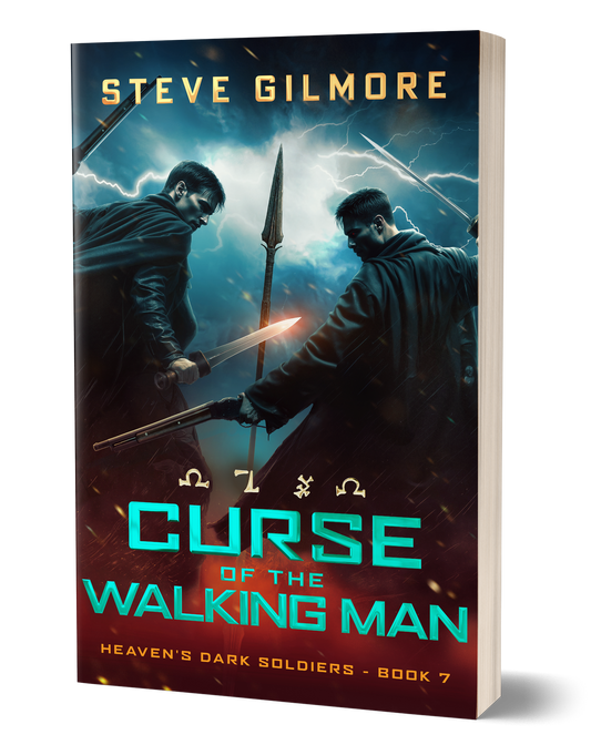 Curse of the Walking Man (Book 7 of Heaven's Dark Soldiers) - Signed Paperback